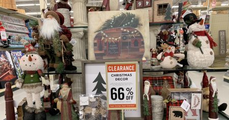 christmas clearance hobby lobby percent