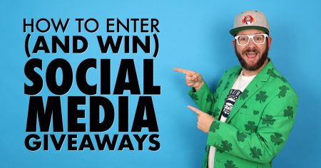 how to win giveaways on social media
