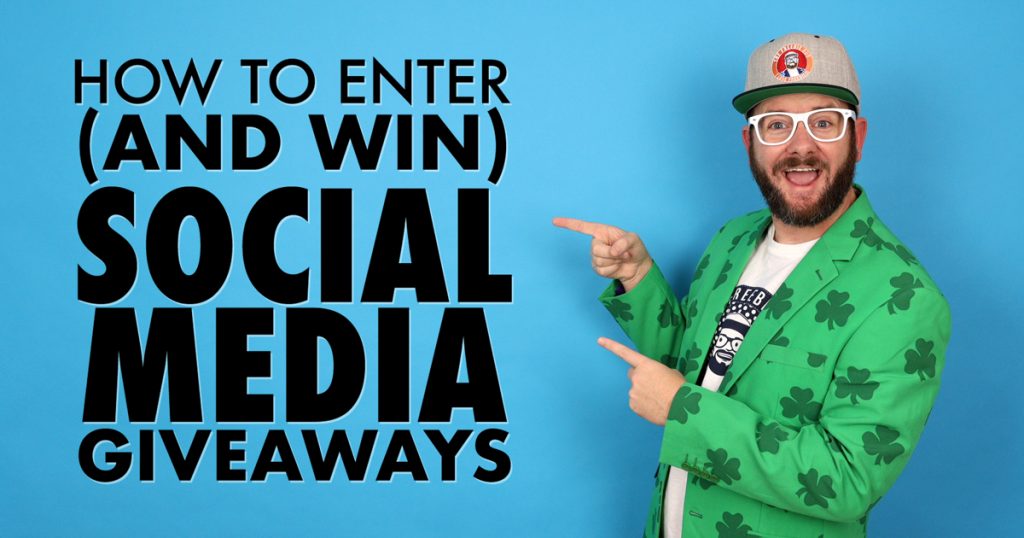 how to win giveaways on social media