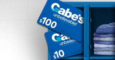 gabes gift card x