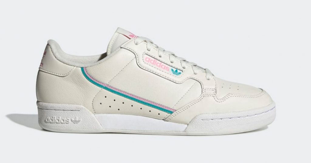 adidas continental pink