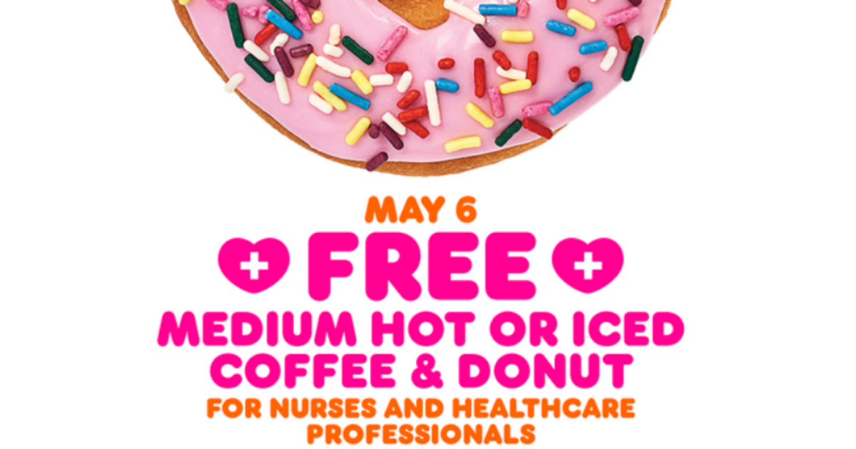 dunkin nurse week