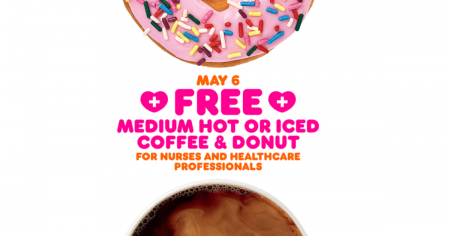 free dunkin nurses