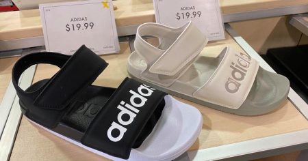adidas in store sandals dsw