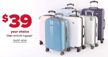 belk hard sided luggage