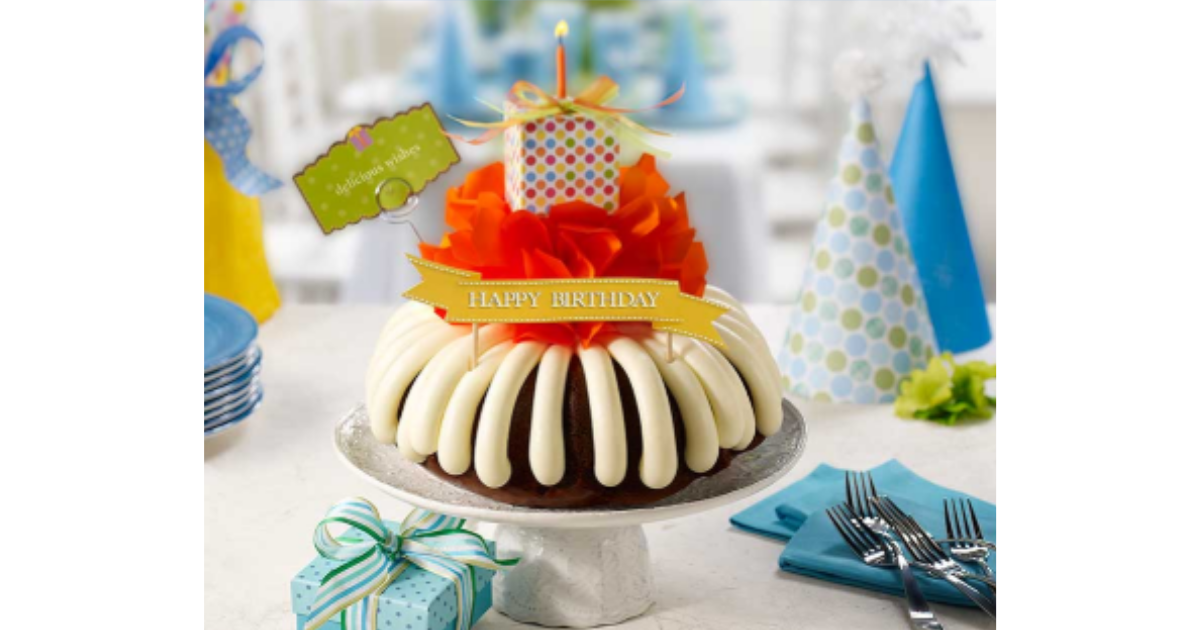 birthday bundt