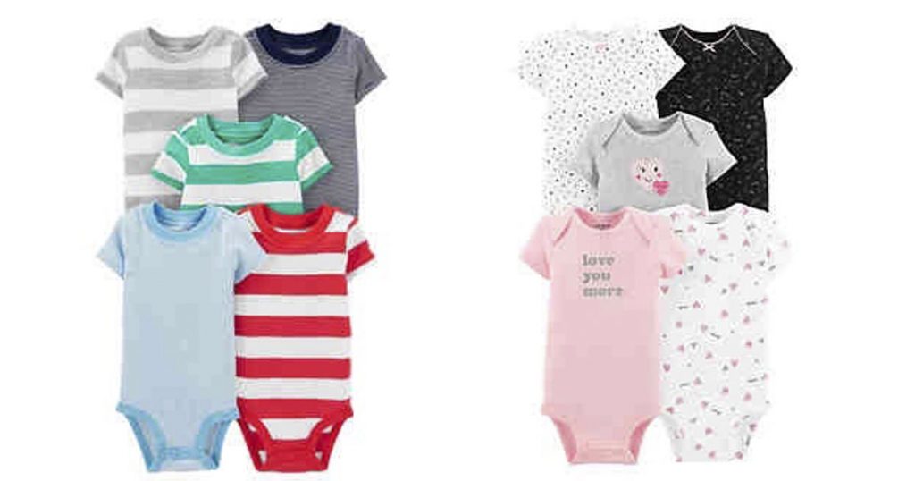 carters piece onesies