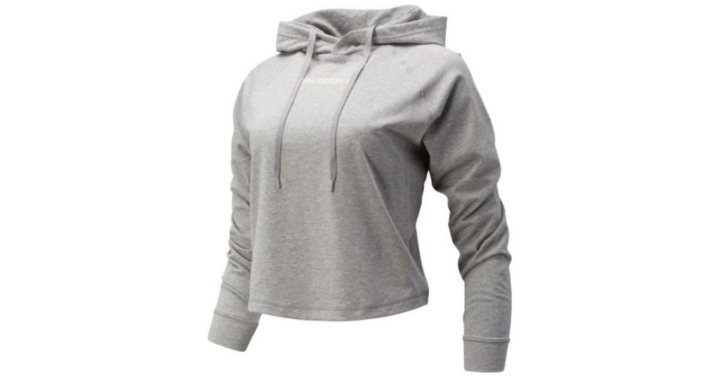cropped hoodie new balance