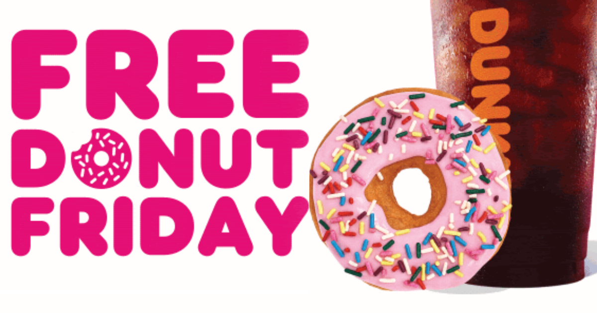 dunkin donut friday