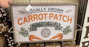 easter carrot decor hl