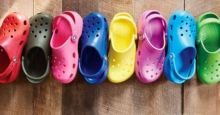 Crocs in a row