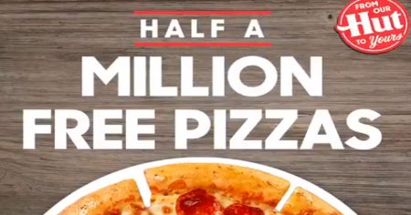 free pizza hut