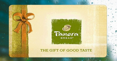 panera gift card