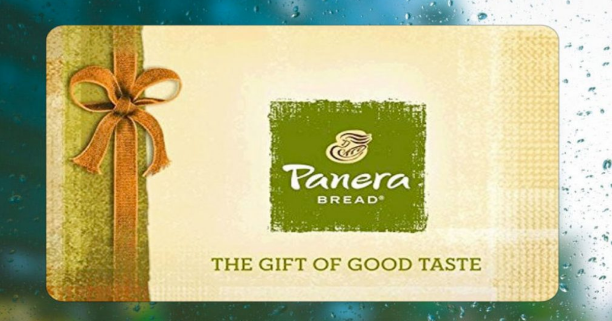 panera gift card
