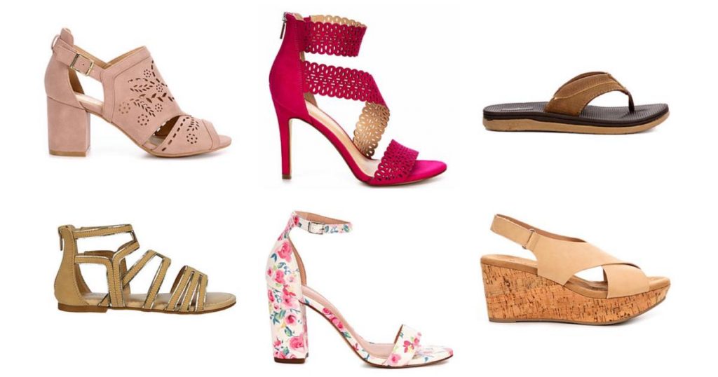 sandals bogo free rackroom