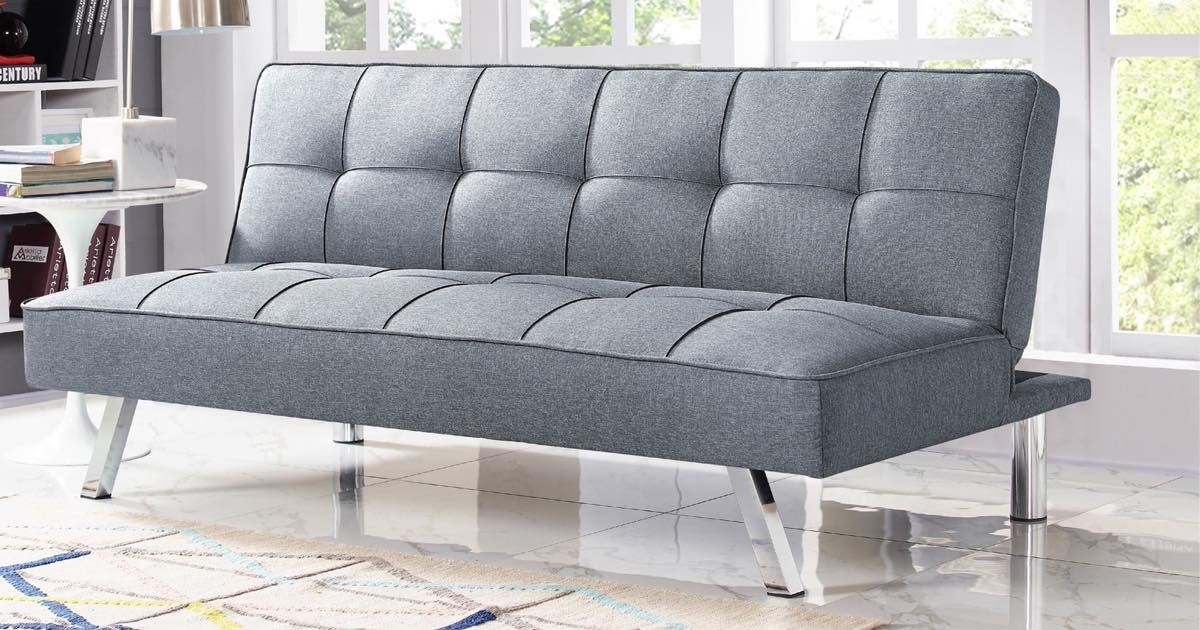 serta gray sofa