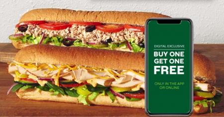 subway bogo app