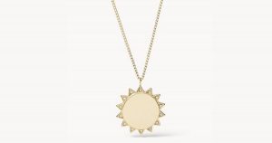 sun pendant fossil