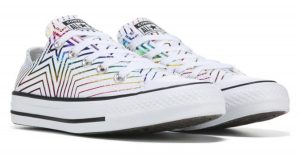 white rainbow converse ff