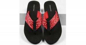 bandana sandals
