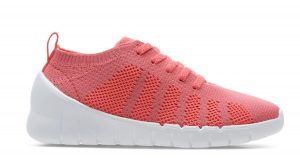 clarks coral kids sneaker