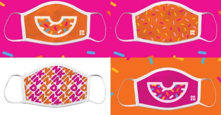 dunkin face masks