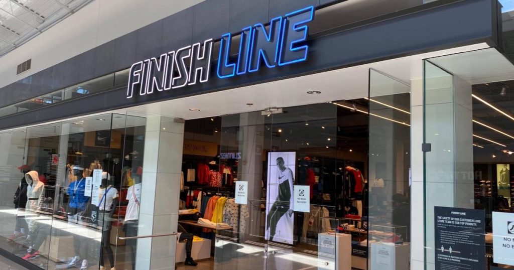 finish line in store