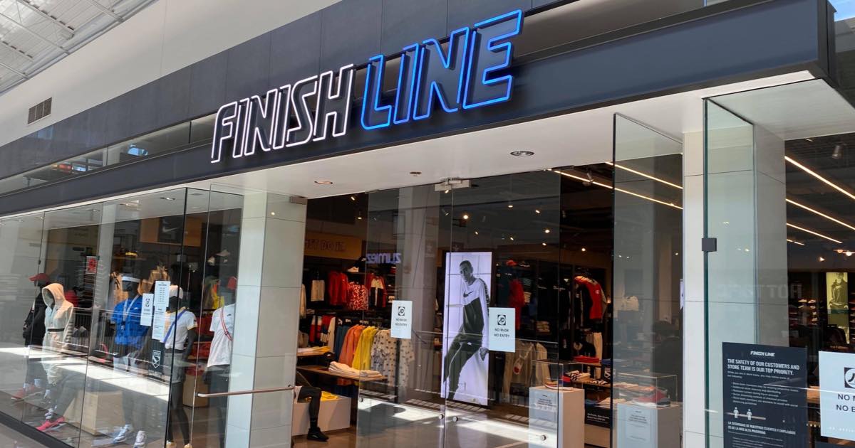 finish line in store