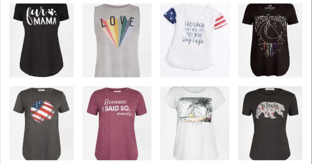 maurices tee sale