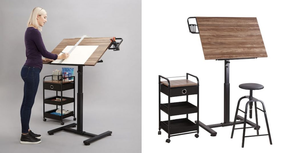 sit stand draft table