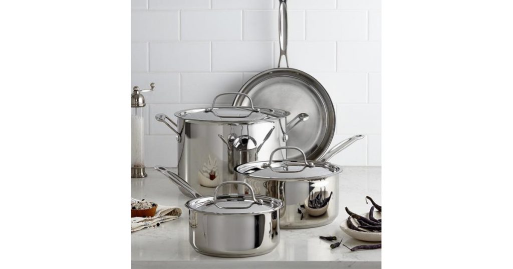 stainless steel cookware set