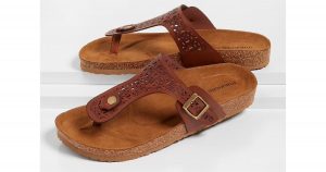 penny cut sandals