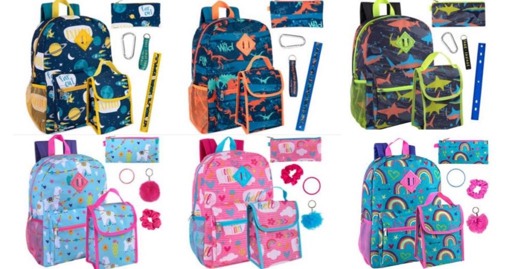 belk in backpack sets