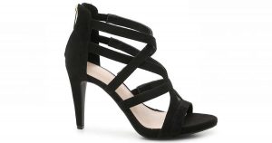 black heels sandals dsw