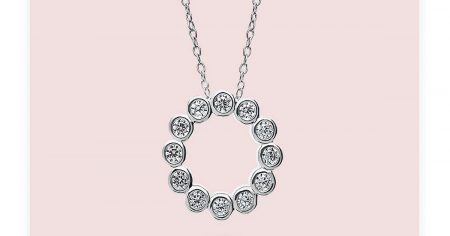 circle bubble pendant