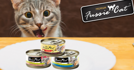fussie cat cans