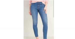 mid rise old navy jeans