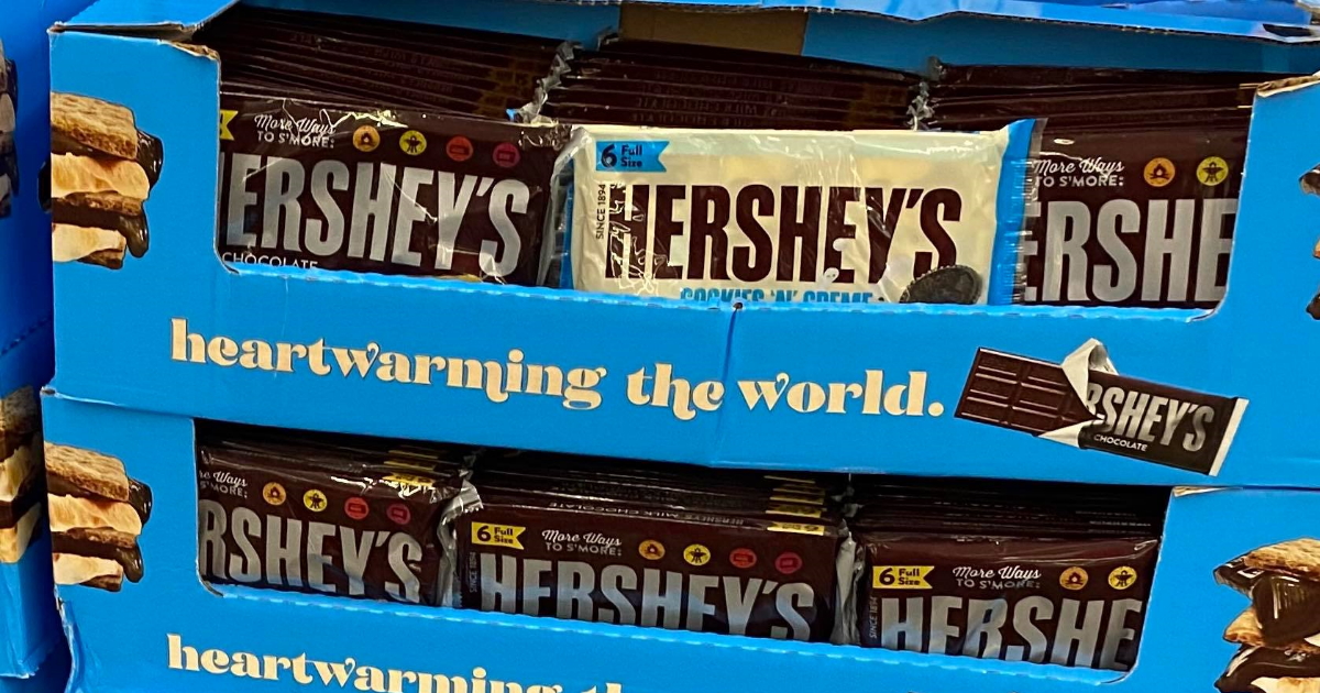 Hersheys bars only