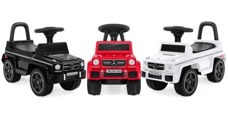 Kids Luxury Mercedes G Convertible Foot to Floor Push Car Ride On Buggy