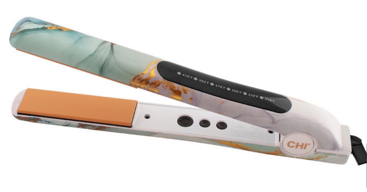 chi flat iron marble