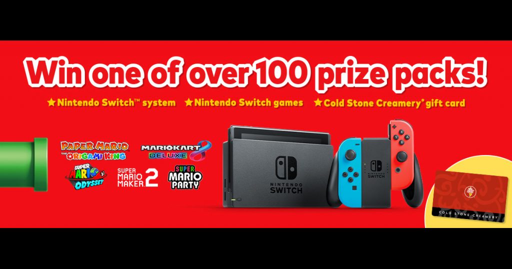 coldstone and nintendo