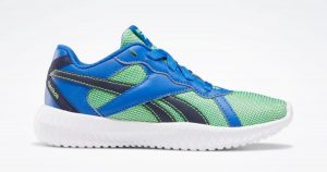 green blue reebok kids shoes