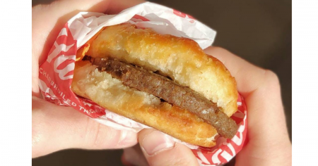 hardees sausage biscuit