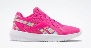 pink shoes reebok kids