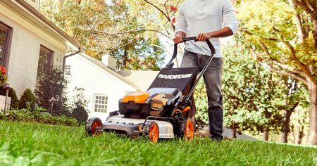 worx lawnmowe
