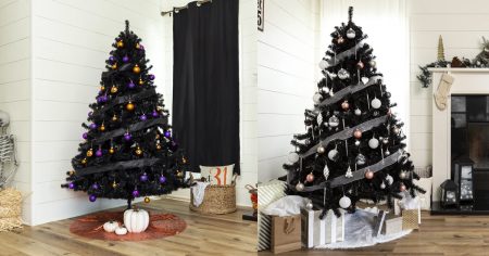 Black Christmas Tree