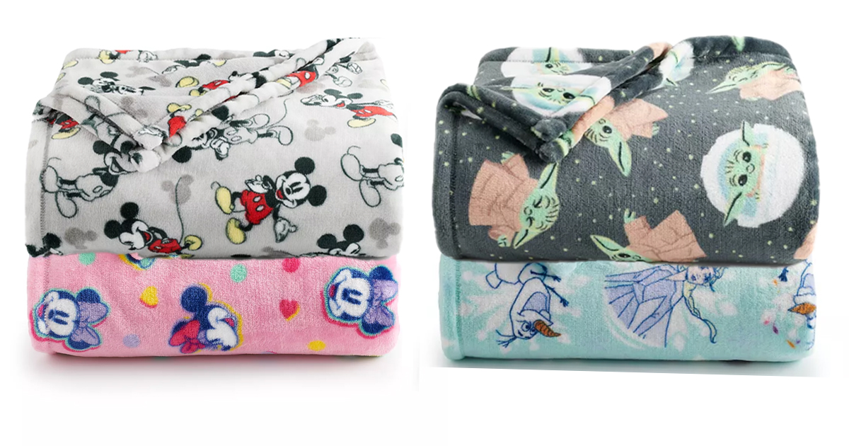 Disneys The Big One® Oversized Supersoft Printed Plush Throw