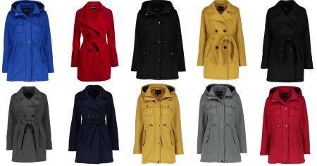 Fleece Anoraks and Trench Coats S X
