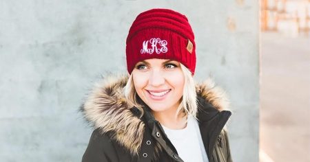 Personalized Adult Beanies Just Shipped