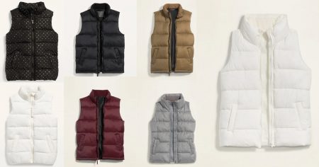 Puffer Vests Old Navy